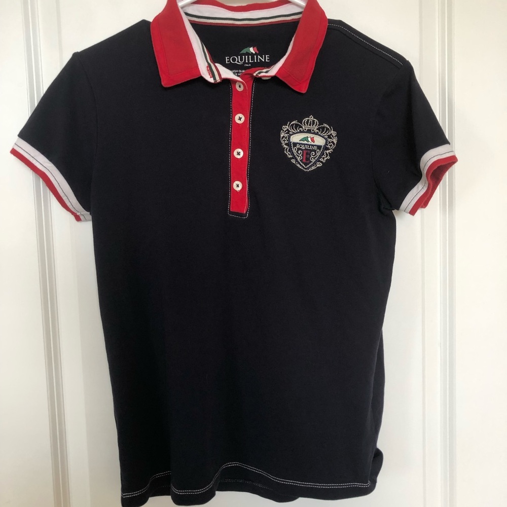 Equiline Women’s Polo Shirt. Size Medium.